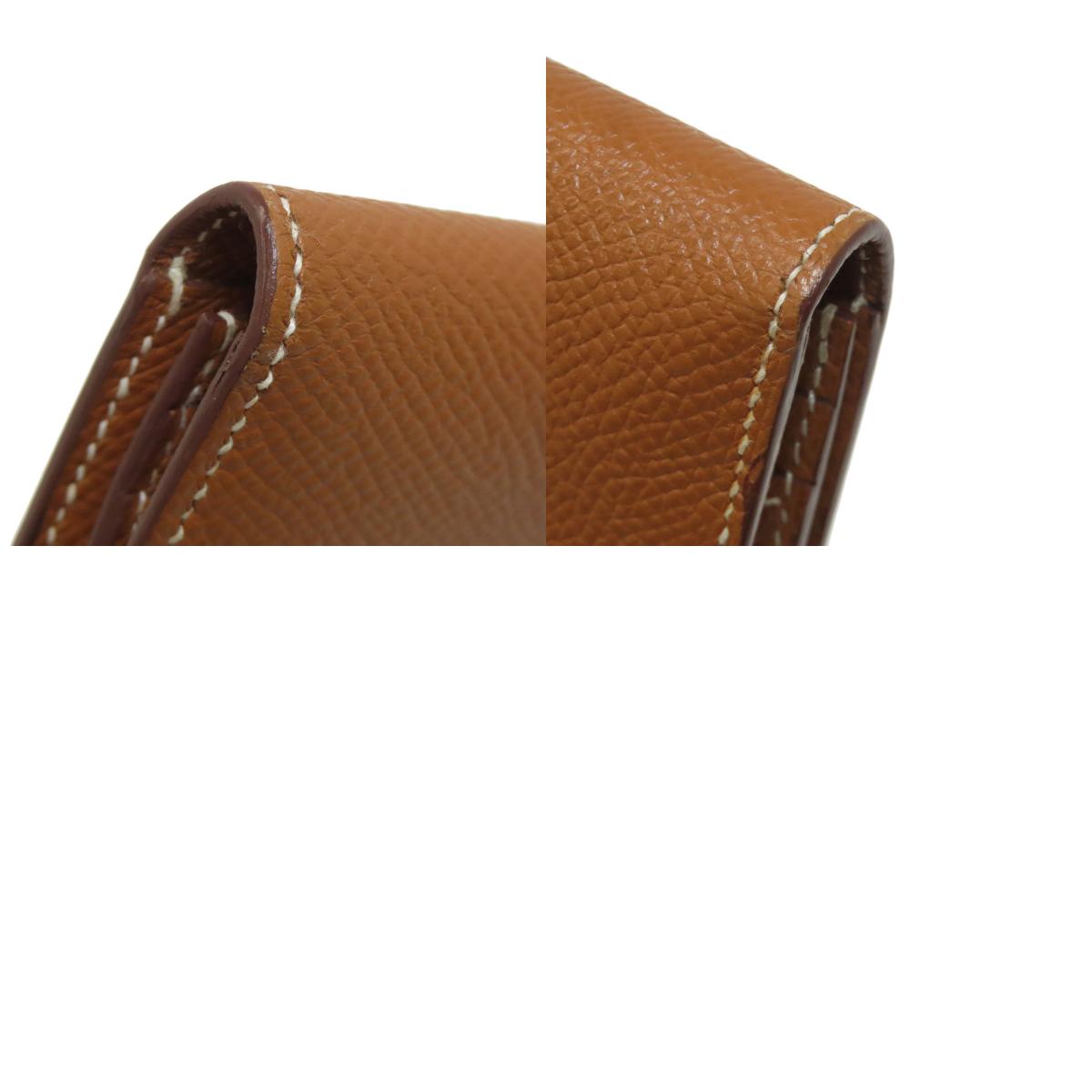 HERMES エルメス ベアンスフレ ゴールド ゴールド金具 長財布（小銭入れあり） エプソン レディース 中古