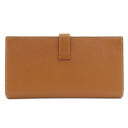 HERMES エルメス ベアンスフレ ゴールド ゴールド金具 長財布（小銭入れあり） エプソン レディース 中古