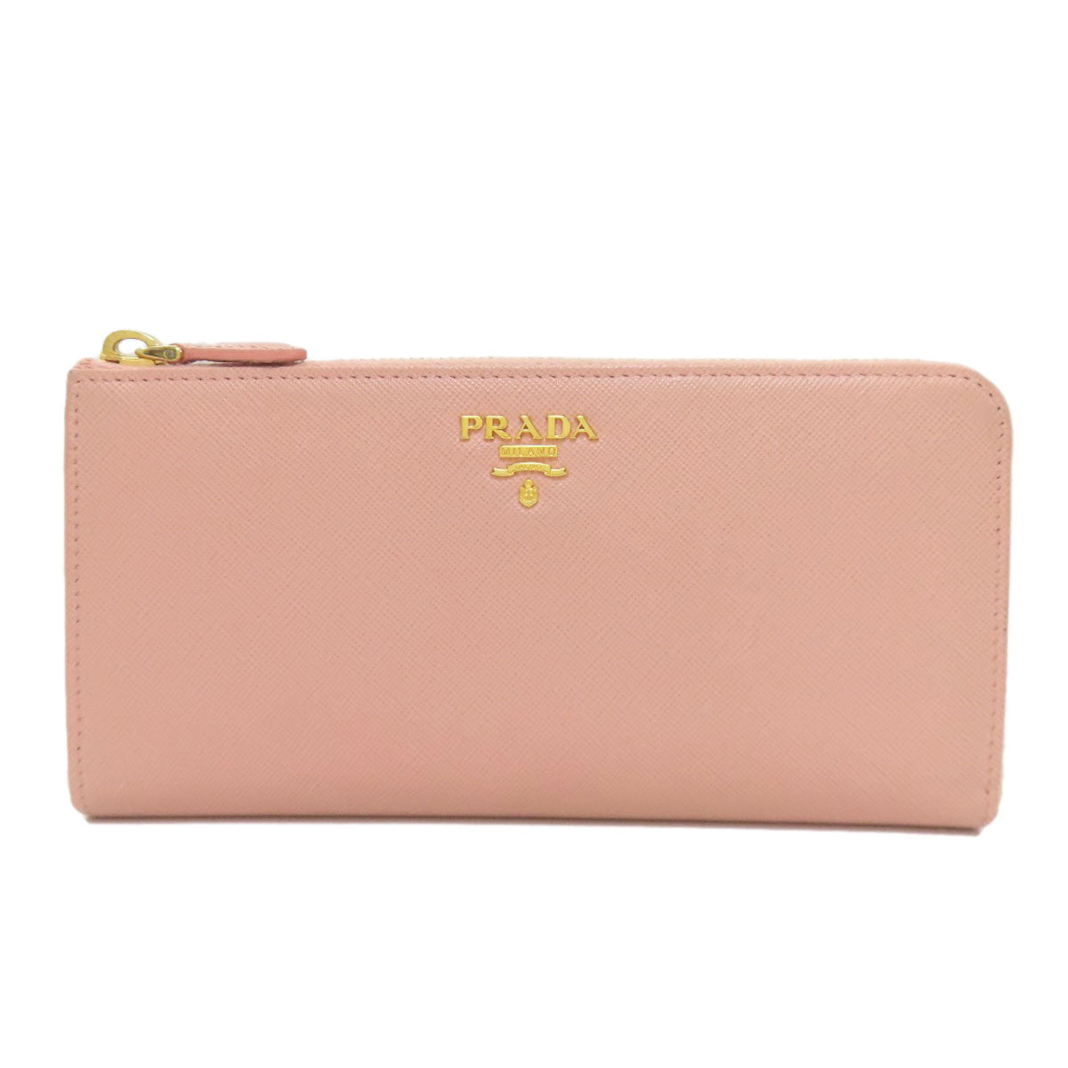 PRADA プラダ ロゴ 長財布（小銭入れあり） サフィアーノ レディース 中古