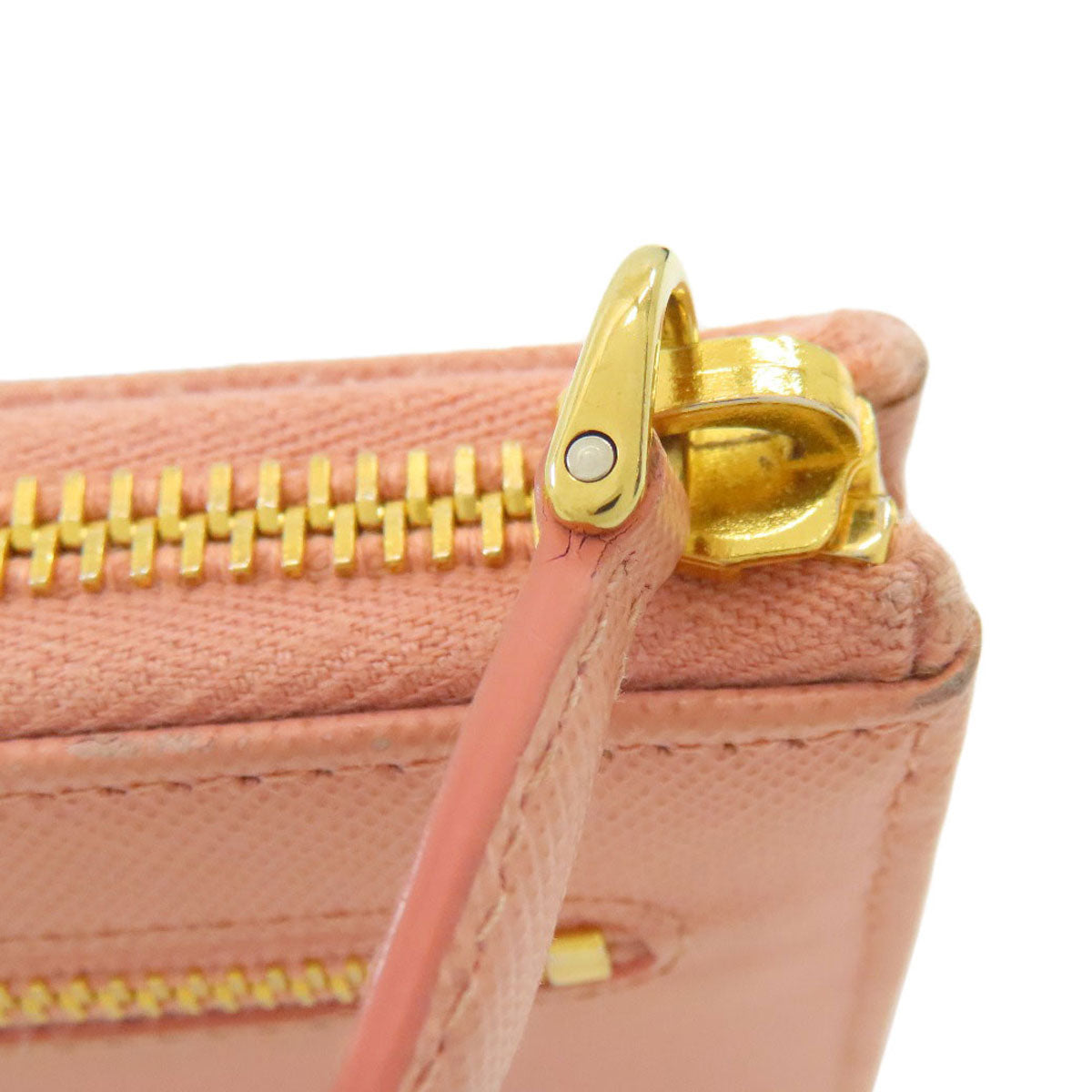 PRADA プラダ ロゴ 長財布（小銭入れあり） サフィアーノ レディース 中古