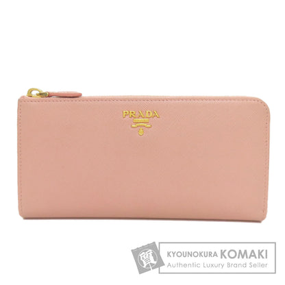 PRADA プラダ ロゴ 長財布（小銭入れあり） サフィアーノ レディース 中古