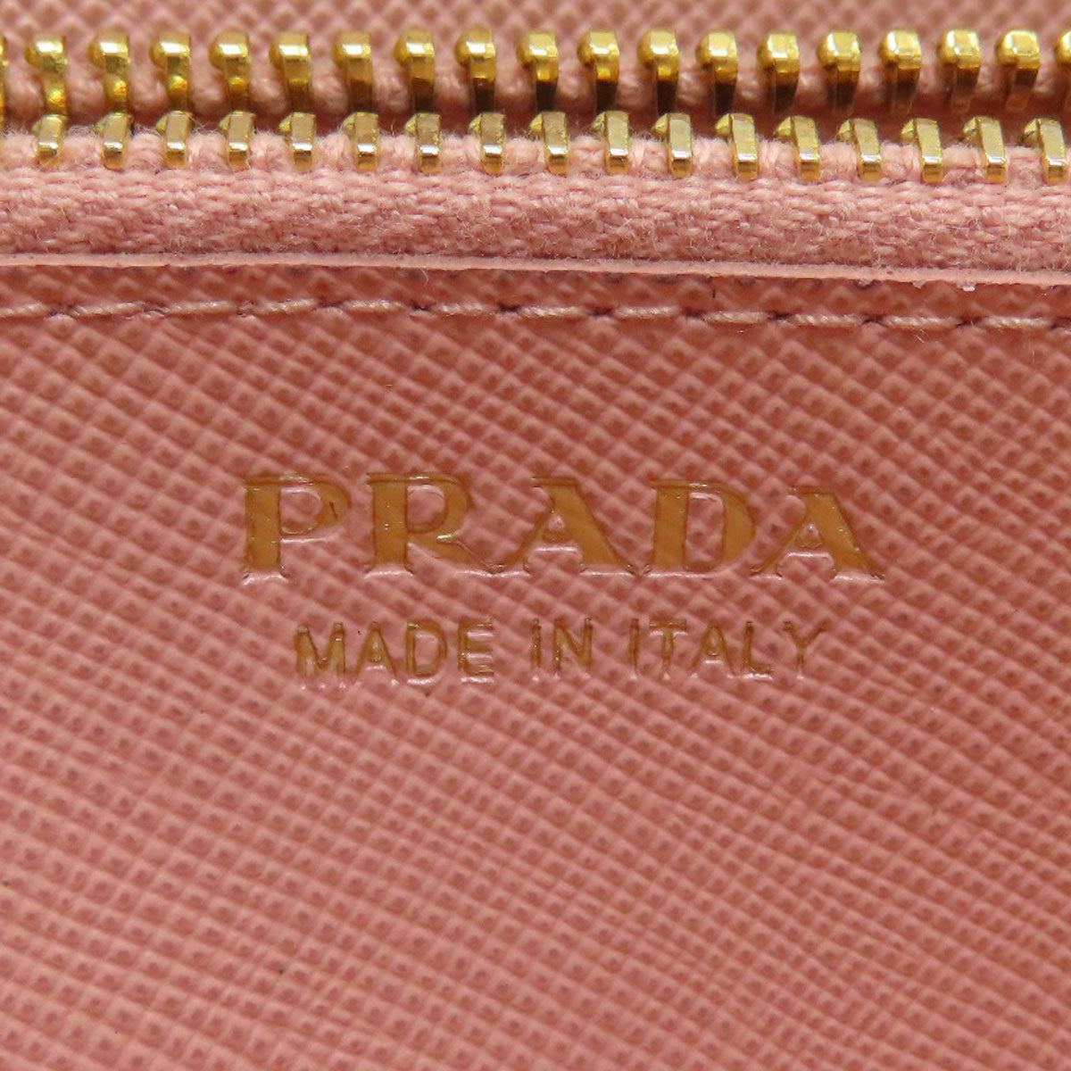 PRADA プラダ ロゴ 長財布（小銭入れあり） サフィアーノ レディース 中古