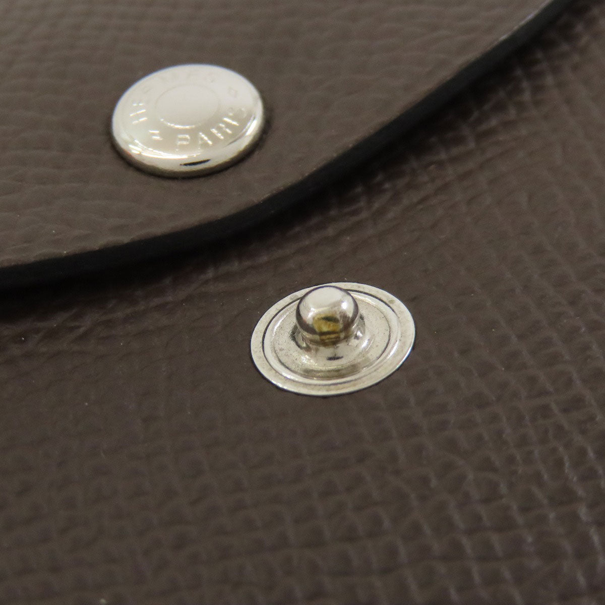 HERMES エルメス カルヴィデュオ エコルセ シルバー金具 カードケース エプソン レディース 中古