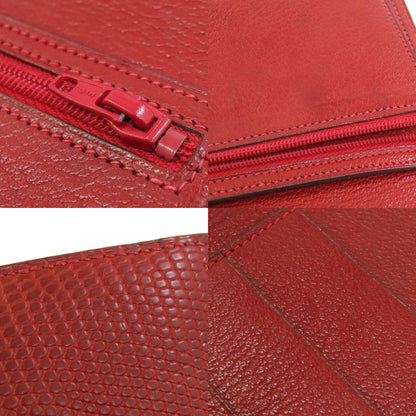 HERMES エルメス ベアンクラシック シルバー金具 長財布（小銭入れあり） リザード レディース 中古