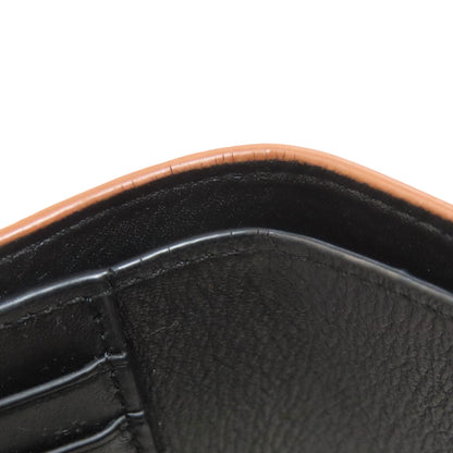 LOEWE ロエベ アナグラム 二つ折り財布（小銭入れあり） レザー レディース 中古