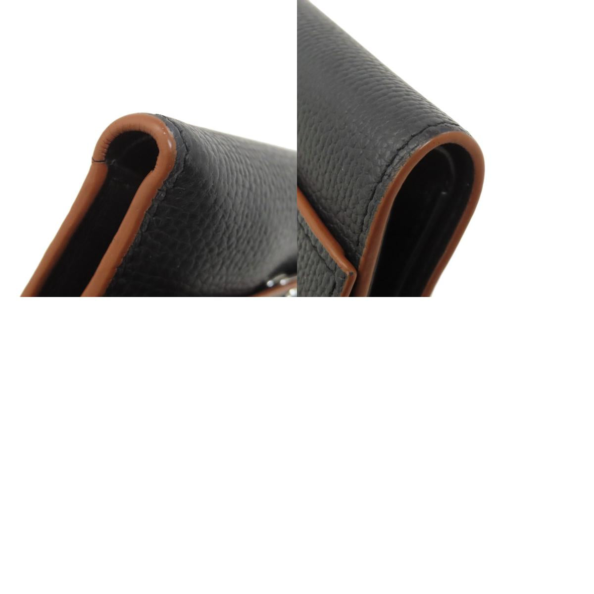 LOEWE ロエベ アナグラム 二つ折り財布（小銭入れあり） レザー レディース 中古