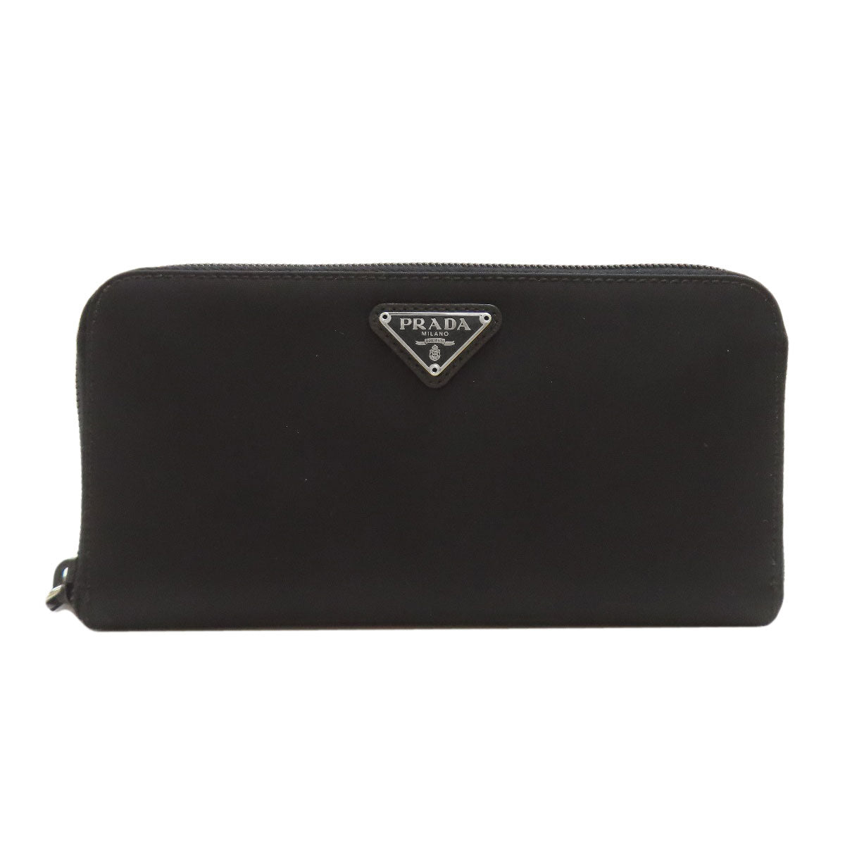 PRADA プラダ M506 ロゴ金具 長財布（小銭入れあり） ナイロン レディース 中古