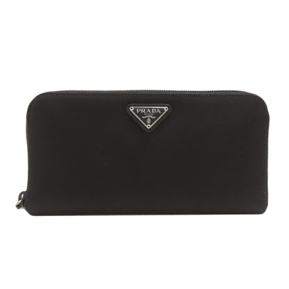 PRADA プラダ M506 ロゴ金具 長財布（小銭入れあり） ナイロン レディース 中古