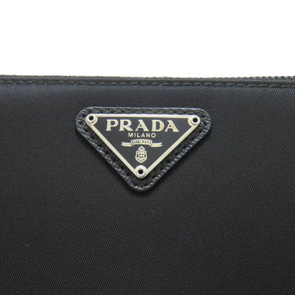 PRADA プラダ M506 ロゴ金具 長財布（小銭入れあり） ナイロン レディース 中古