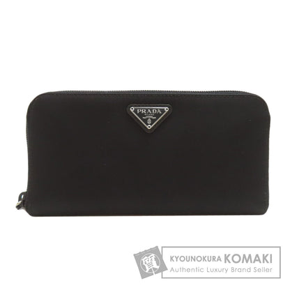 PRADA プラダ M506 ロゴ金具 長財布（小銭入れあり） ナイロン レディース 中古