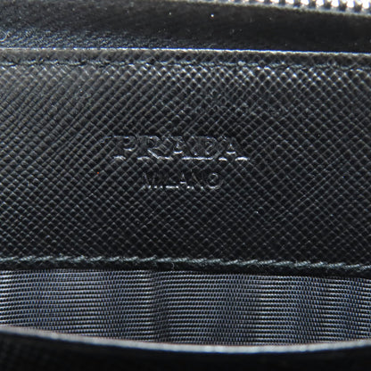 PRADA プラダ M506 ロゴ金具 長財布（小銭入れあり） ナイロン レディース 中古