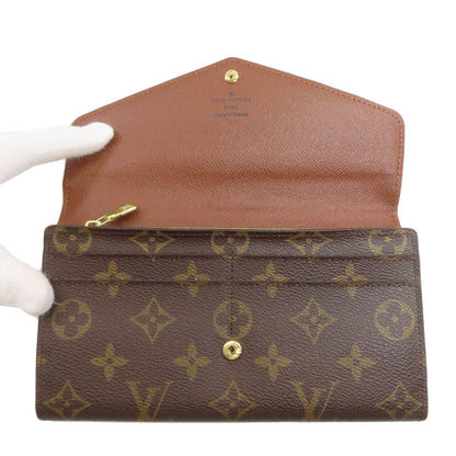 LOUIS VUITTON ルイヴィトン M60531 ポルトフォイユ・サラ 長財布（小銭入れあり） モノグラムキャンバス レディース 中古