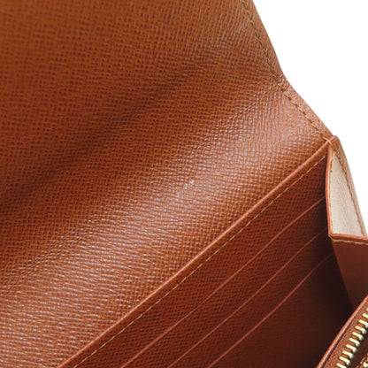 LOUIS VUITTON ルイヴィトン M60531 ポルトフォイユ・サラ 長財布（小銭入れあり） モノグラムキャンバス レディース 中古