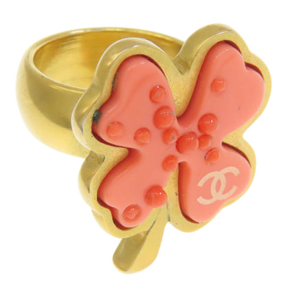 CHANEL シャネル イヤリングセット クローバーモチーフ リング・指輪 金属製 レディース 中古