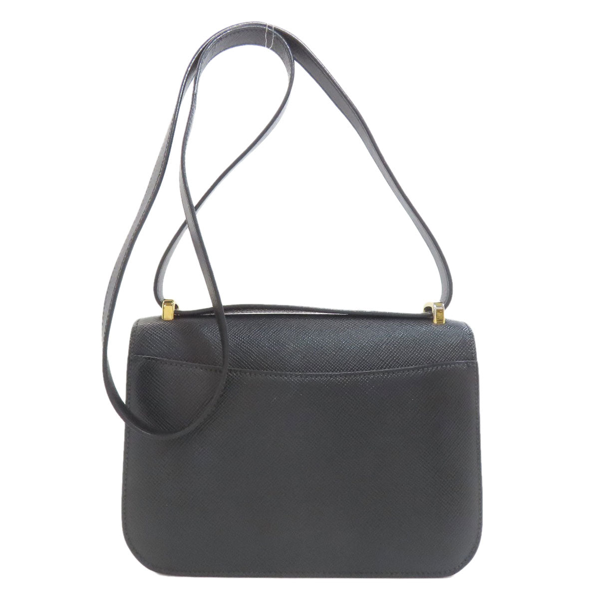PRADA プラダ ロゴ金具 ショルダーバッグ サフィアーノ レディース 中古