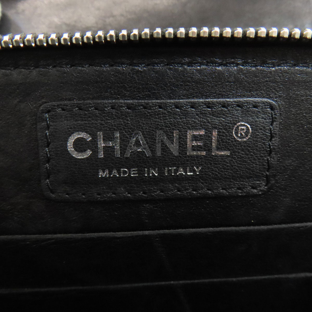 CHANEL シャネル チェーンショルダー マトラッセ シルバー金具 ショルダーバッグ ラムスキン レディース 中古