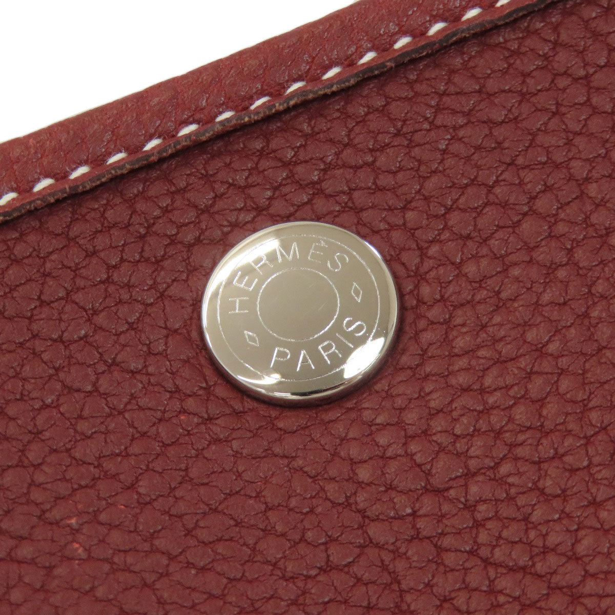 HERMES エルメス ガーデンパーティPM シルバー金具 トートバッグ ネゴンダ レディース 中古