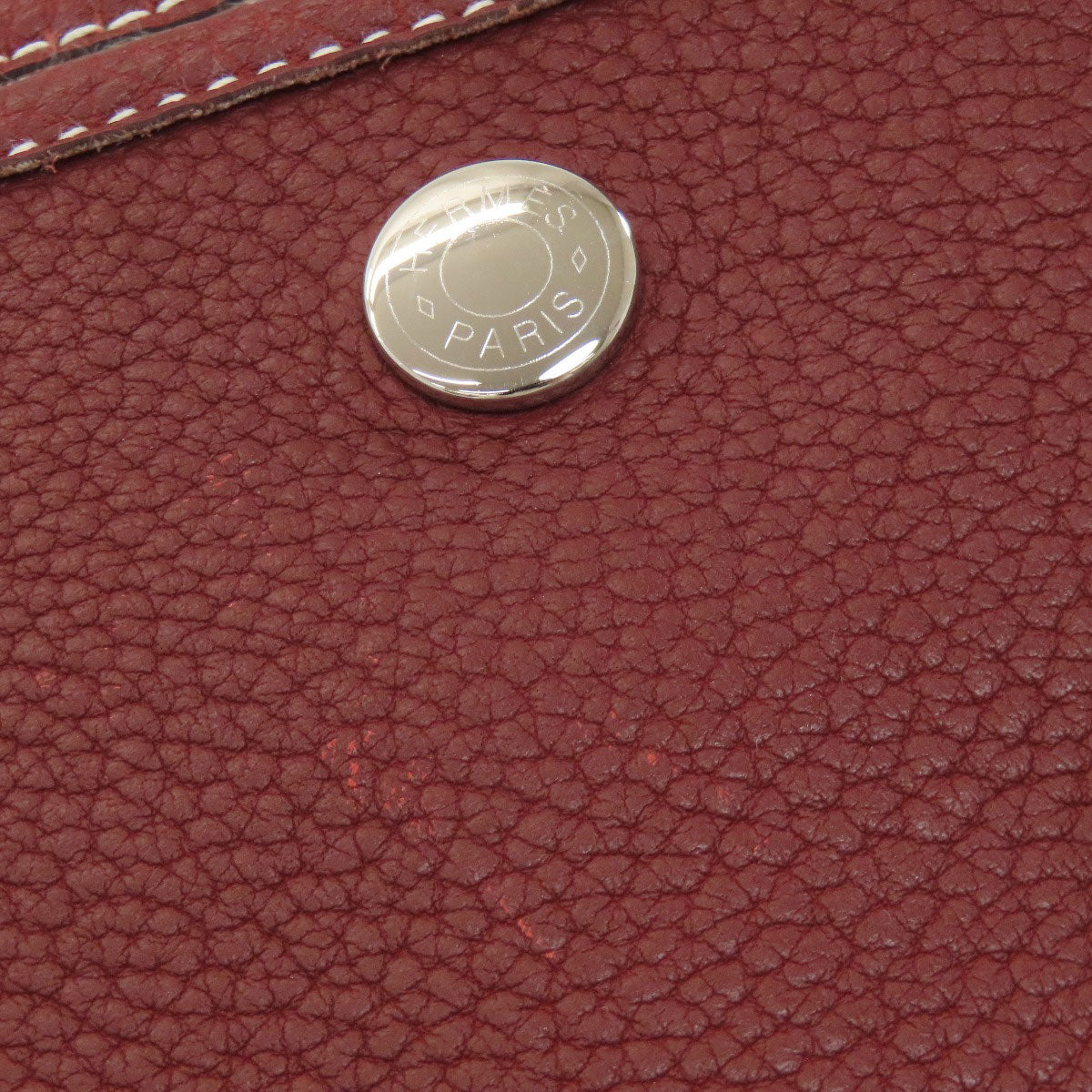 HERMES エルメス ガーデンパーティPM シルバー金具 トートバッグ ネゴンダ レディース 中古