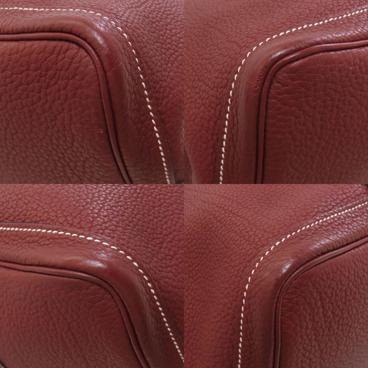 HERMES エルメス ガーデンパーティPM シルバー金具 トートバッグ ネゴンダ レディース 中古