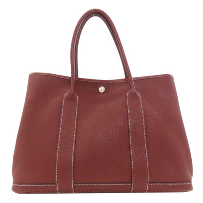 HERMES エルメス ガーデンパーティPM シルバー金具 トートバッグ ネゴンダ レディース 中古