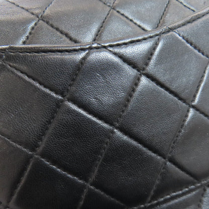 CHANEL シャネル チェーンショルダー マトラッセ シルバー金具 ショルダーバッグ ラムスキン レディース 中古