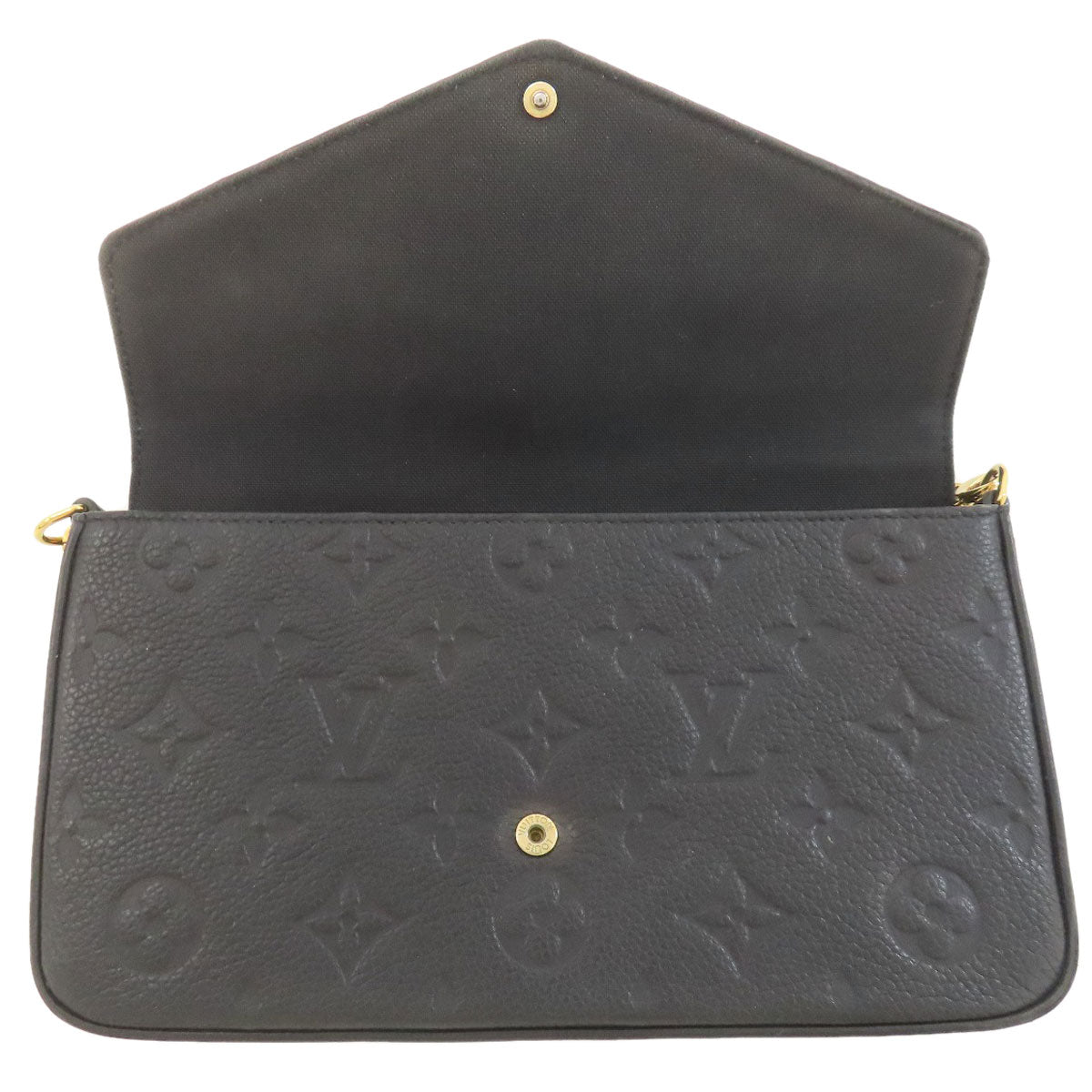 LOUIS VUITTON ルイヴィトン M64064 ポシェット・フェリシー ショルダーウォレット 長財布（小銭入れあり） アンプラント レディース 中古