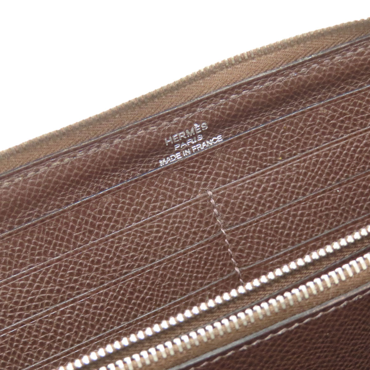HERMES エルメス アザップ クラシック ロング シルバー金具 長財布（小銭入れあり） エプソン レディース 中古