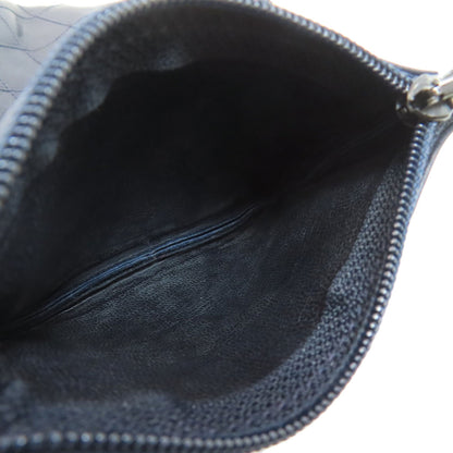 CHANEL シャネル ビコローレ ゴールド金具 ショルダーバッグ ラムスキン レディース 中古