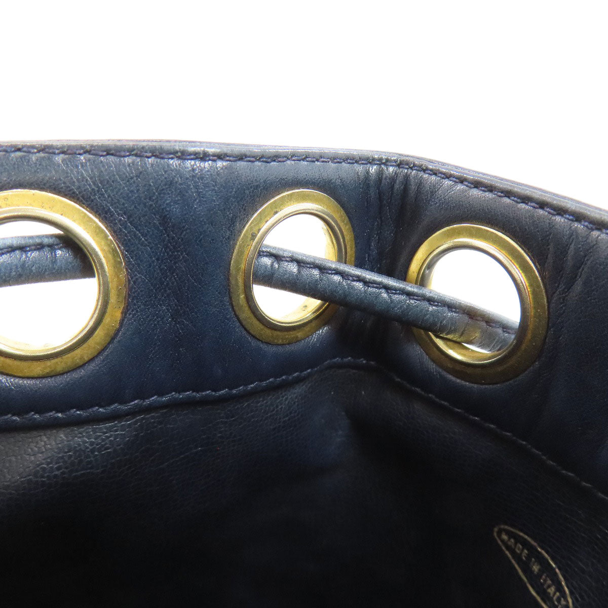 CHANEL シャネル ビコローレ ゴールド金具 ショルダーバッグ ラムスキン レディース 中古
