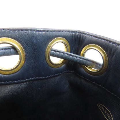 CHANEL シャネル ビコローレ ゴールド金具 ショルダーバッグ ラムスキン レディース 中古
