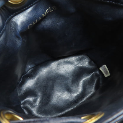 CHANEL シャネル ビコローレ ゴールド金具 ショルダーバッグ ラムスキン レディース 中古