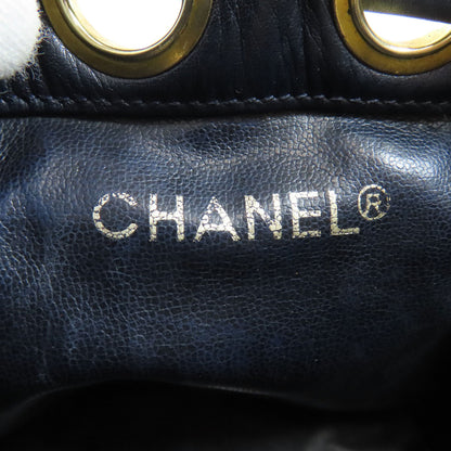 CHANEL シャネル ビコローレ ゴールド金具 ショルダーバッグ ラムスキン レディース 中古