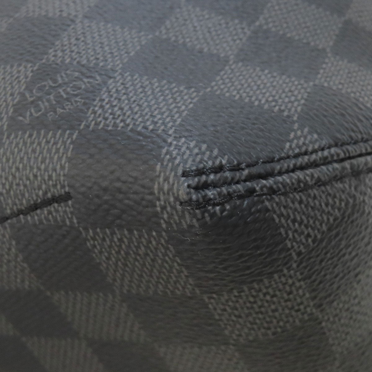 LOUIS VUITTON ルイヴィトン N41656 ハンター ショルダーバッグ ダミエキャンバス メンズ 中古