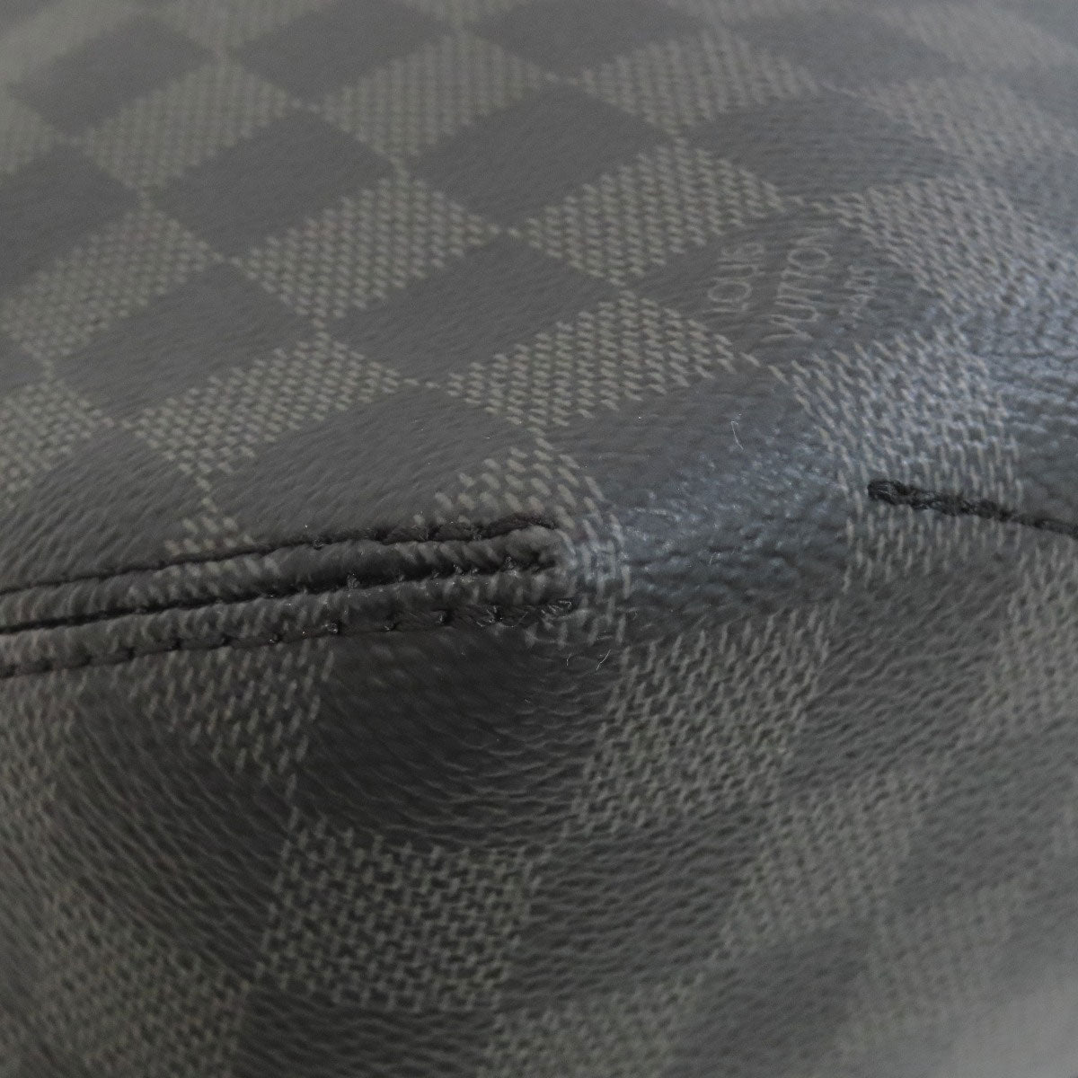 LOUIS VUITTON ルイヴィトン N41656 ハンター ショルダーバッグ ダミエキャンバス メンズ 中古