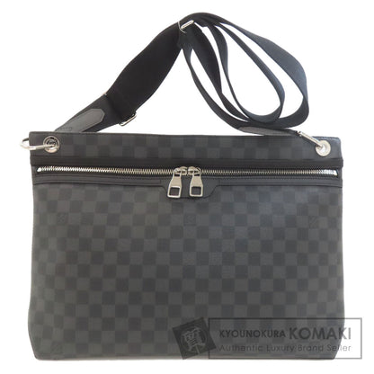 LOUIS VUITTON ルイヴィトン N41656 ハンター ショルダーバッグ ダミエキャンバス メンズ 中古