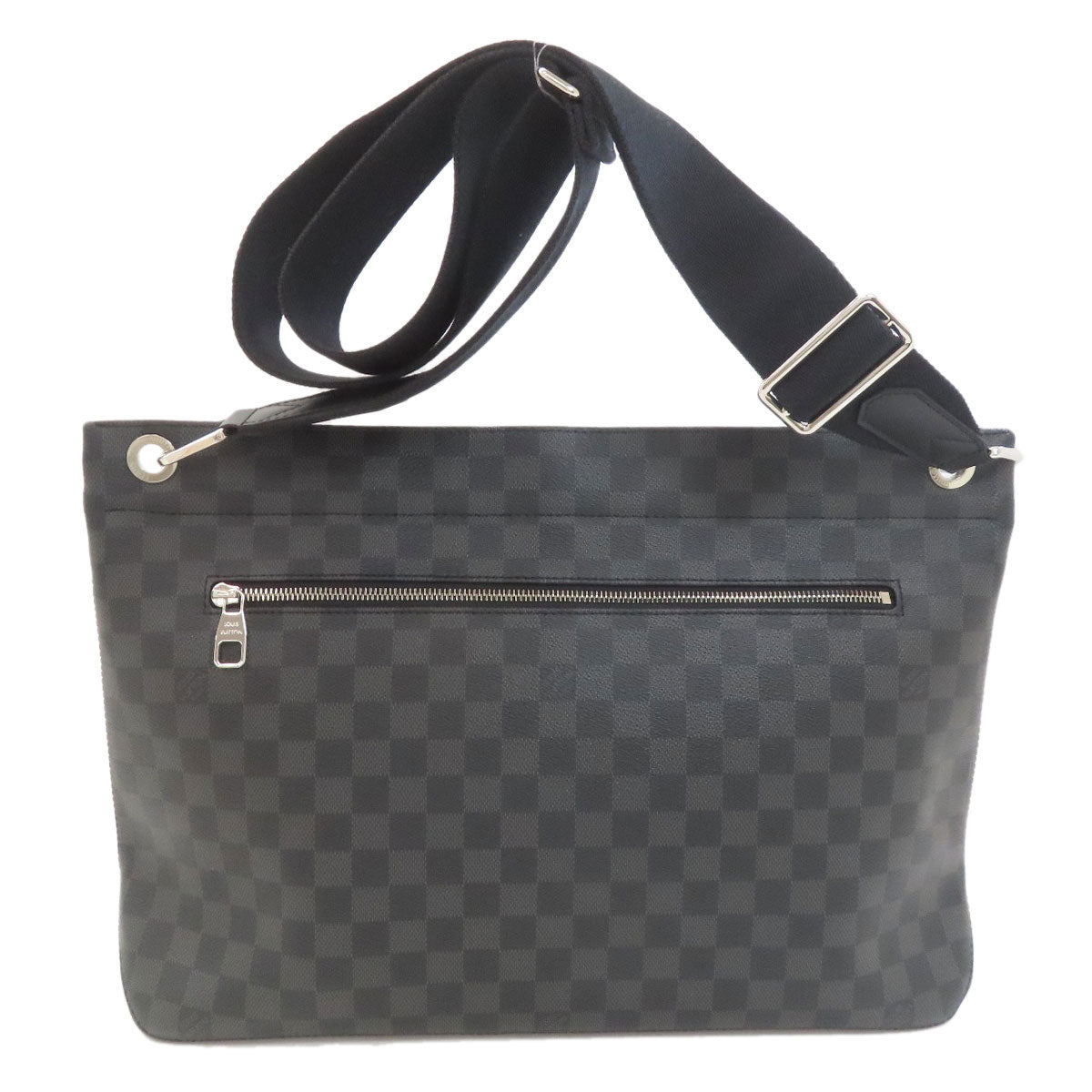 LOUIS VUITTON ルイヴィトン N41656 ハンター ショルダーバッグ ダミエキャンバス メンズ 中古