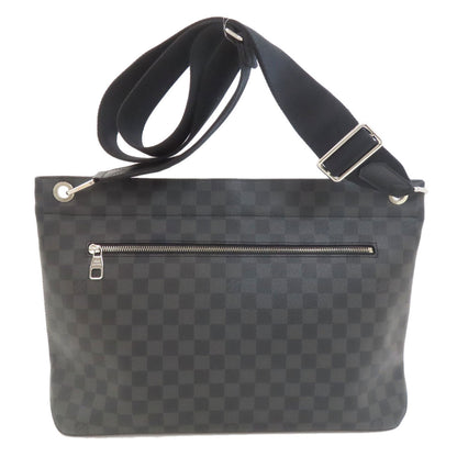 LOUIS VUITTON ルイヴィトン N41656 ハンター ショルダーバッグ ダミエキャンバス メンズ 中古