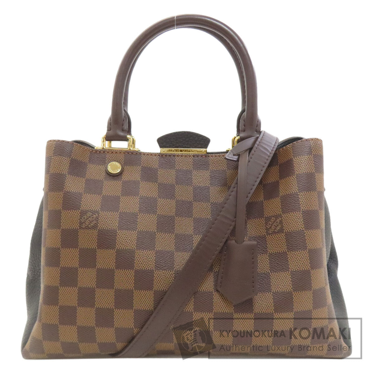 LOUIS VUITTON ルイヴィトン N41673 ブリタニー ハンドバッグ ダミエキャンバス レディース 中古