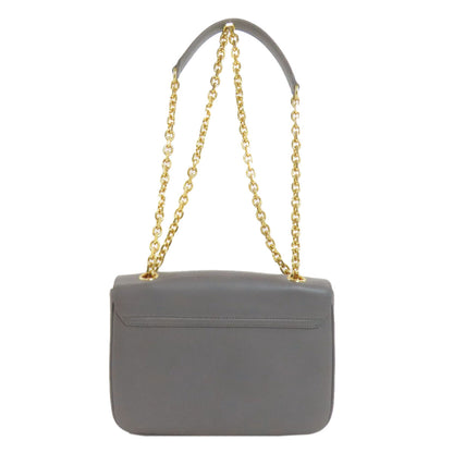 CELINE セリーヌ ミディアム C セー ショルダーバッグ カーフ レディース 中古