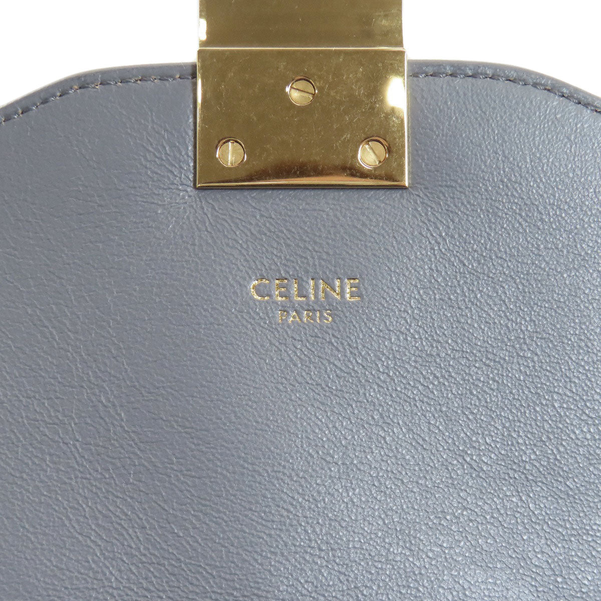 CELINE セリーヌ ミディアム C セー ショルダーバッグ カーフ レディース 中古