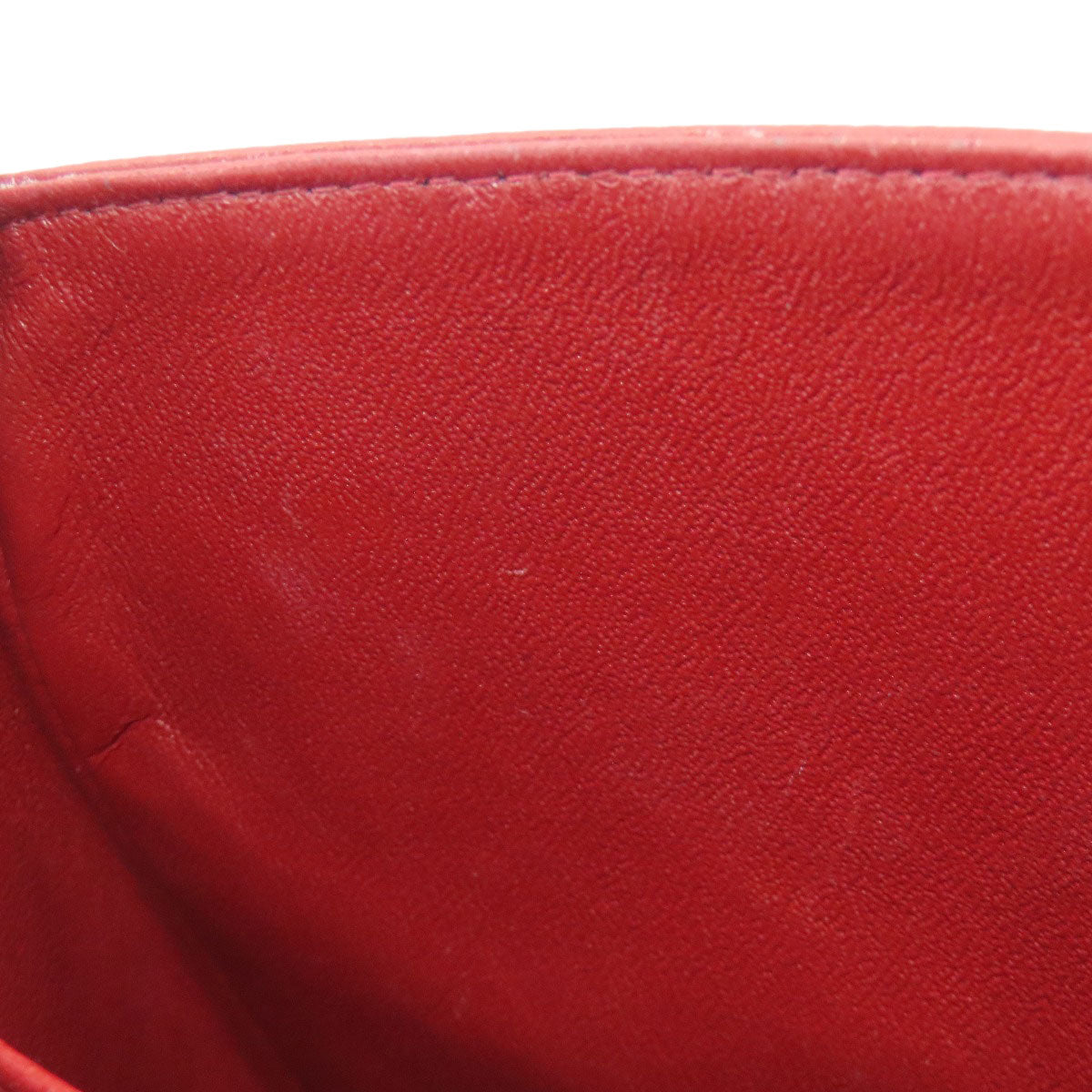CHANEL シャネル マトラッセ ダブルフラップ シルバー金具 ショルダーバッグ グレインド カーフスキン レディース 中古