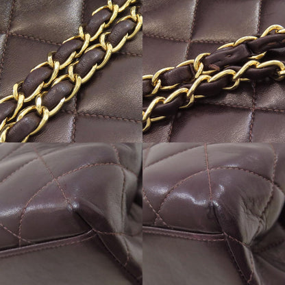 CHANEL シャネル マトラッセ チェーントート ゴールド金具 ショルダーバッグ ラムスキン レディース 中古