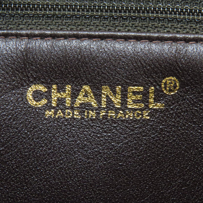 CHANEL シャネル マトラッセ チェーントート ゴールド金具 ショルダーバッグ ラムスキン レディース 中古
