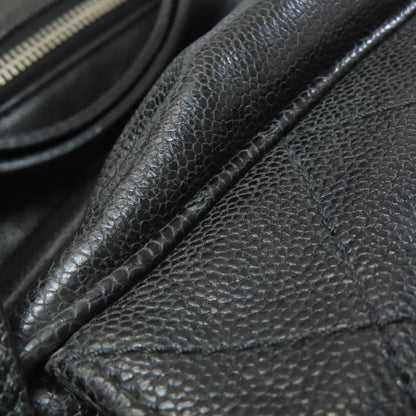 CHANEL シャネル マトラッセ シルバー金具 トートバッグ グレインド カーフスキン レディース 中古