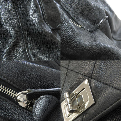 CHANEL シャネル マトラッセ シルバー金具 トートバッグ グレインド カーフスキン レディース 中古