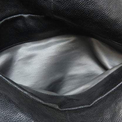 CHANEL シャネル マトラッセ シルバー金具 トートバッグ グレインド カーフスキン レディース 中古