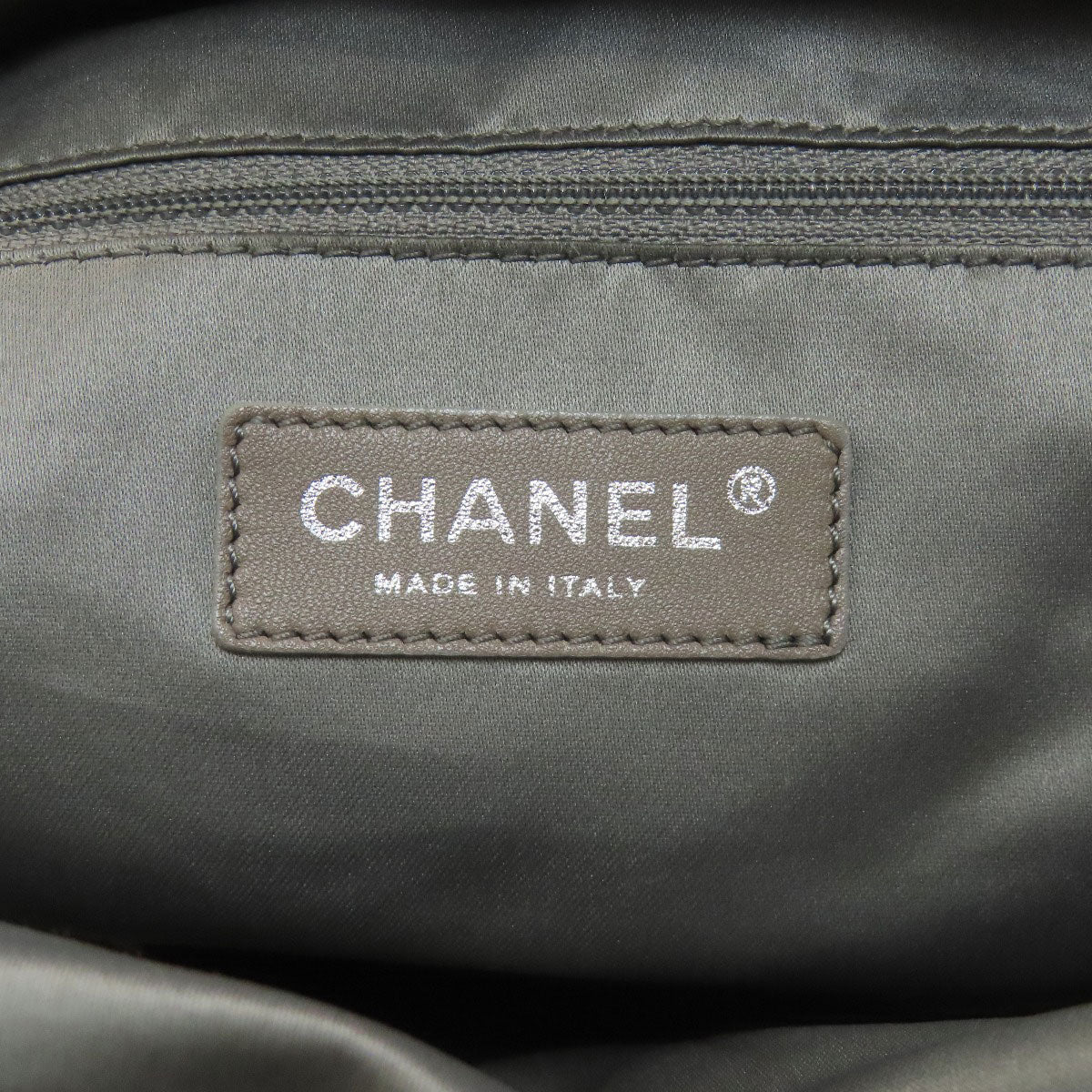 CHANEL シャネル マトラッセ シルバー金具 トートバッグ グレインド カーフスキン レディース 中古