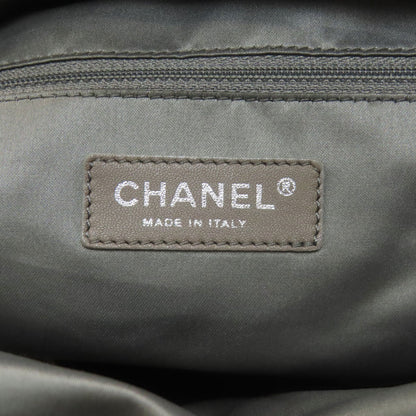 CHANEL シャネル マトラッセ シルバー金具 トートバッグ グレインド カーフスキン レディース 中古