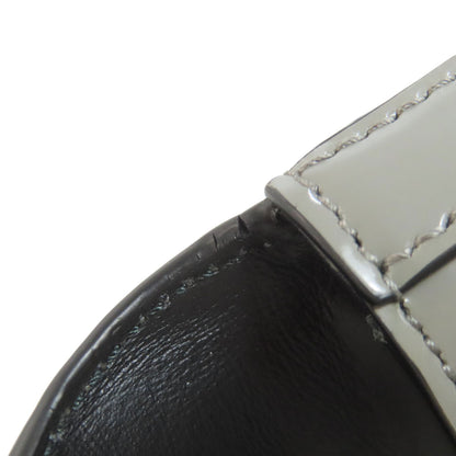 PRADA プラダ ロゴ ブラッシュドレザー ショルダーバッグ レザー レディース 中古