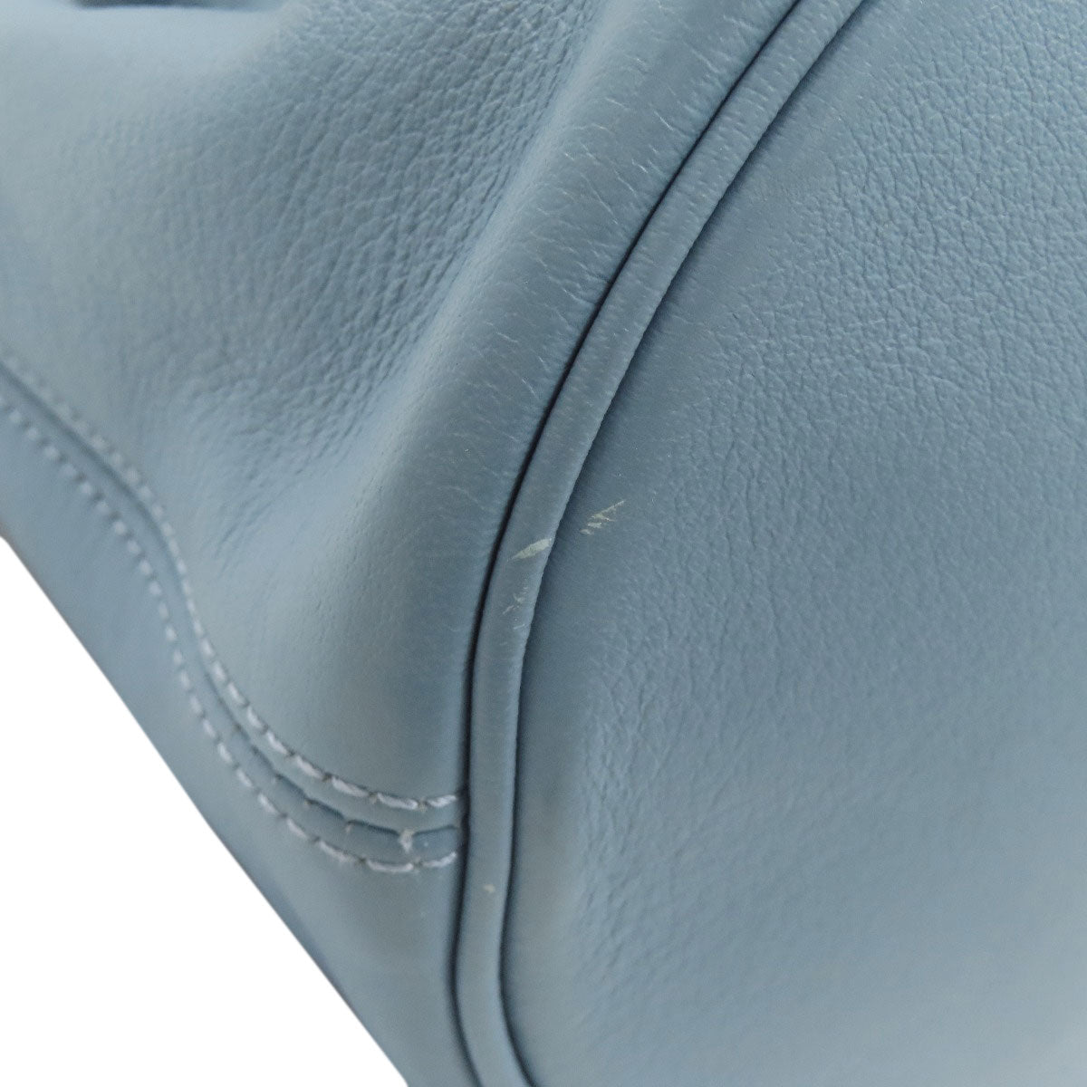 BALENCIAGA バレンシアガ 638342 ドローストリング バケット 2WAY ハンドバッグ レザー レディース 中古